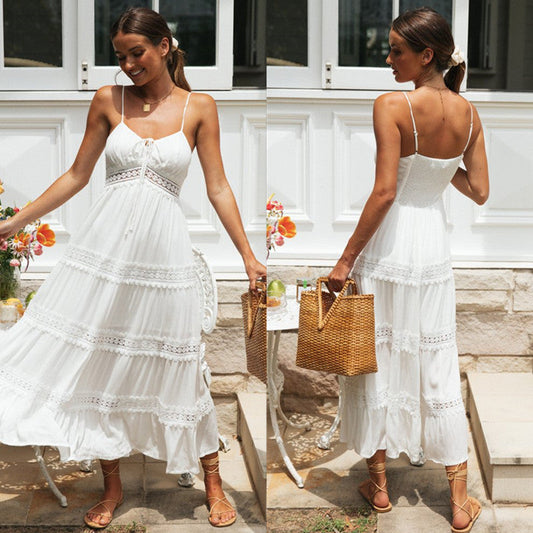 Ruben Maxi Dress - White