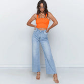Lidya Top - Fluorescent Orange