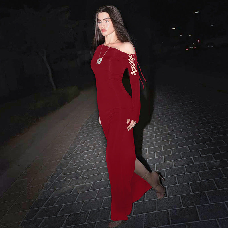 Tasmania Maxi Dress - Red