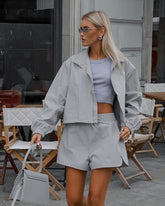 Dalton Co-Ord-Grey