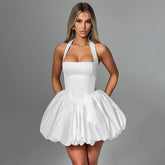 Vettori Mini Dress - White