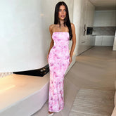 Pires Maxi Dress - Pink