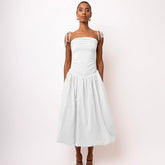Katlene Dress - White