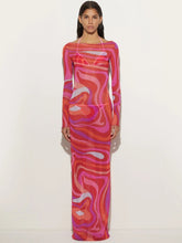 Marm Chiffon Maxi Dress