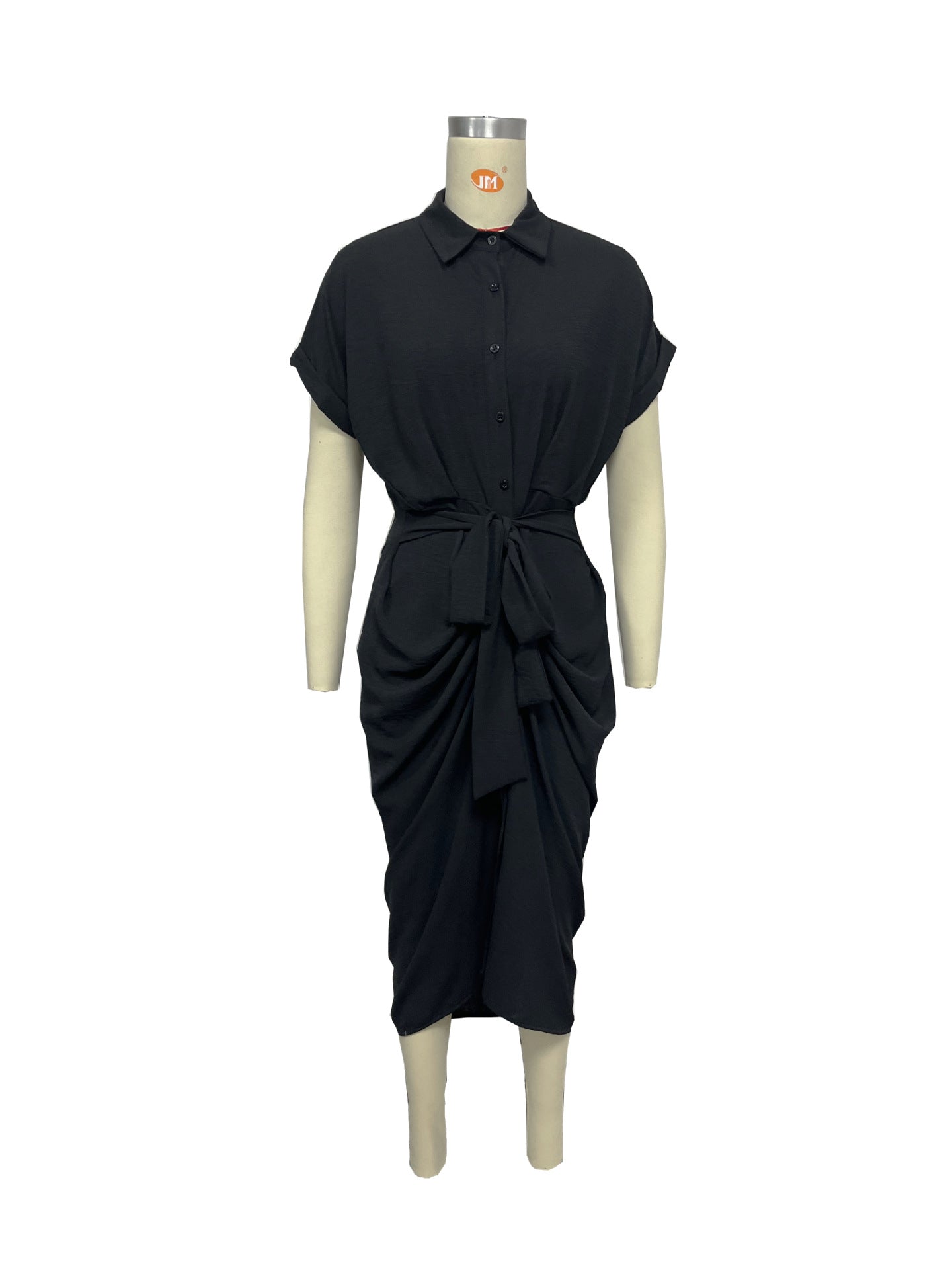 Summer Babe Midi Dress - Black