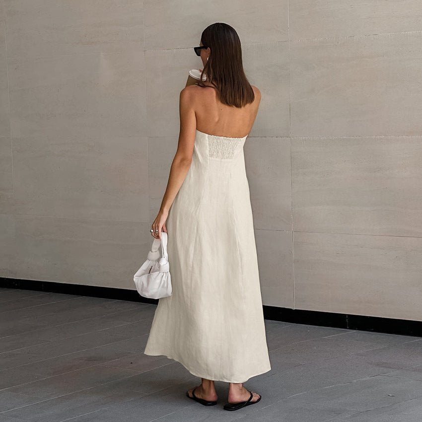 Martina Maxi Dress - Beige