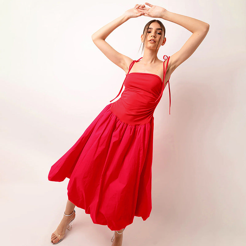 Katlene Dress - Red