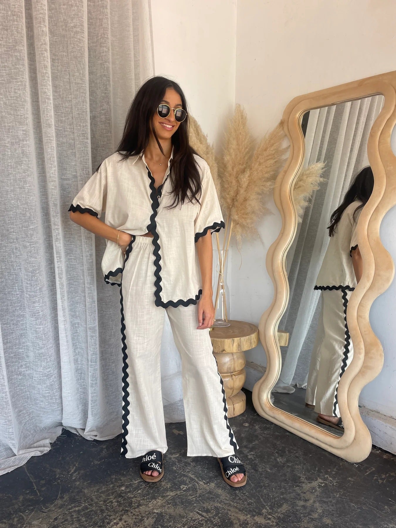 Fergie Co-ord Set - Apricot