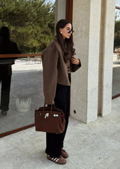 Timeless Woolen Lapel Jacket �Fall & Winter Essential