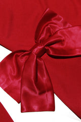 Lavele Red Bow Maxi Dress