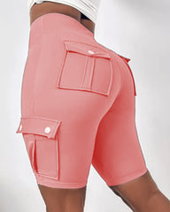 Aria | High-Waisted Performance Shorts