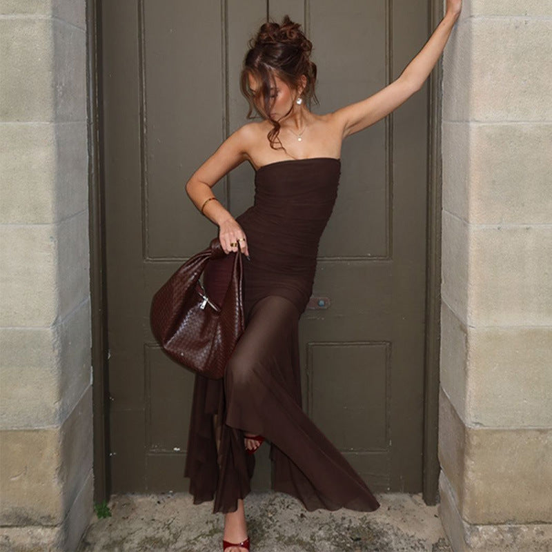 Felipe Dress - Brown