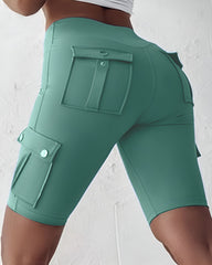 Aria | High-Waisted Performance Shorts