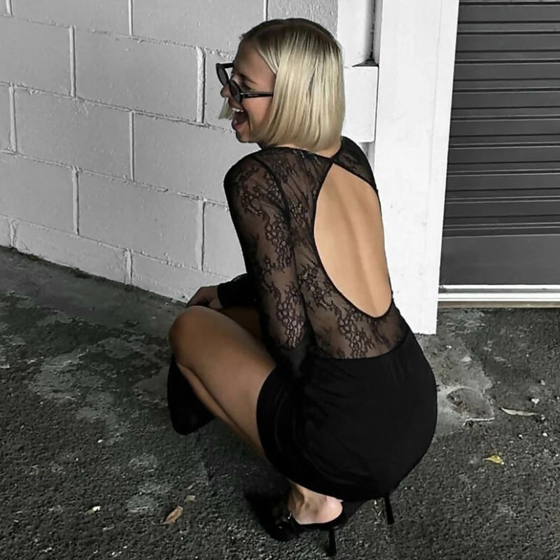 Moonlit Dream Dress - Black