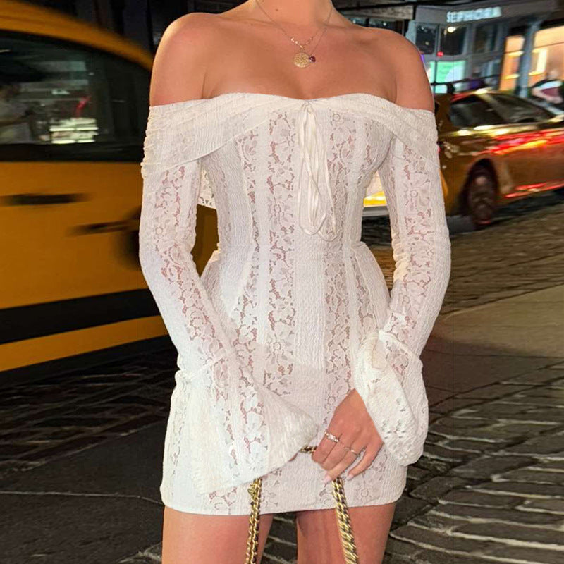 Crystal Dress - White