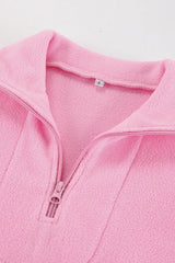 Oversized Fleece Collar Hoodie