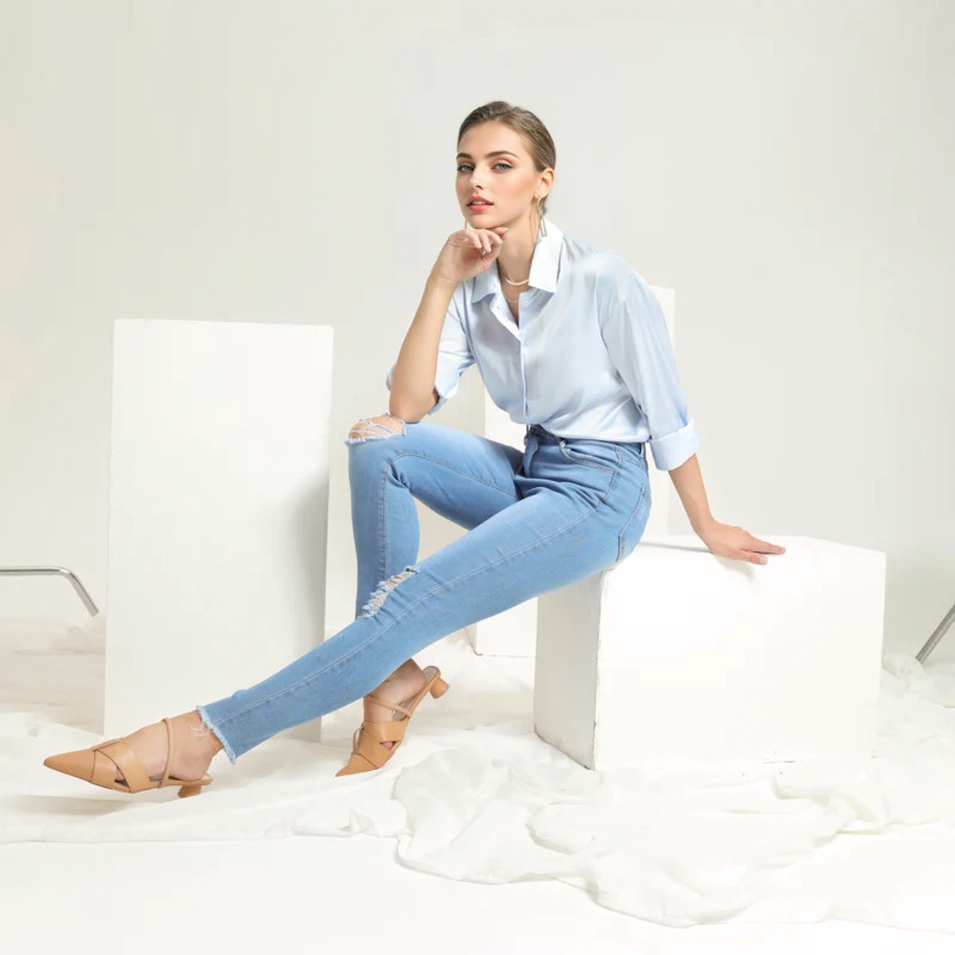 Julia Fashion - Women Pencil Jeans