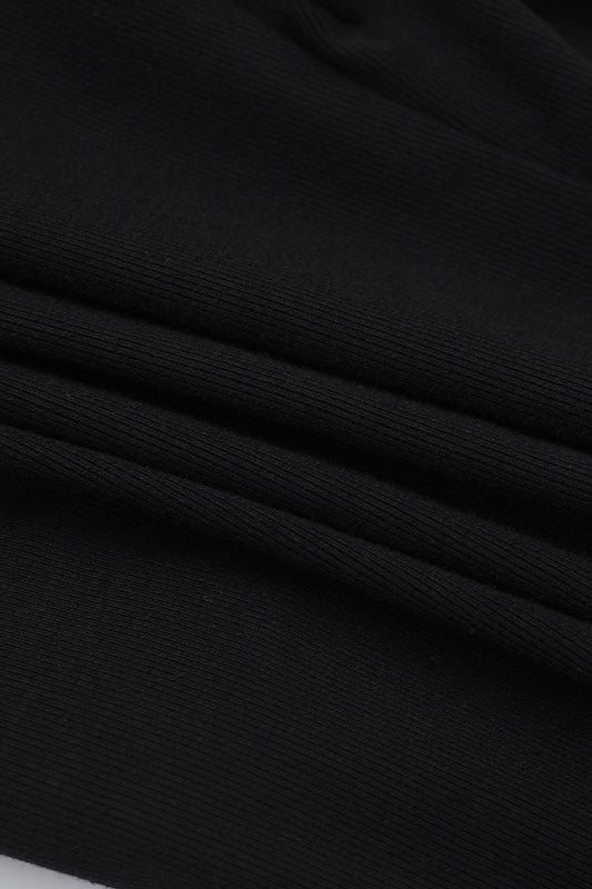 Gothic Cross Sheer Long Sleeve T-Shirt