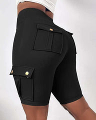 Aria | High-Waisted Performance Shorts