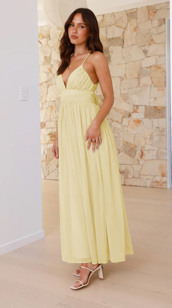 Croft Dress - Yellow