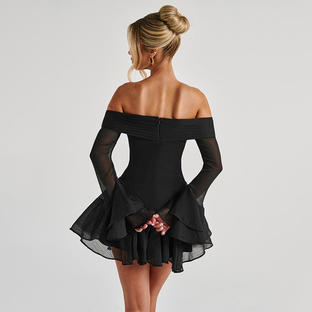 Savoca Mini Dress - Black