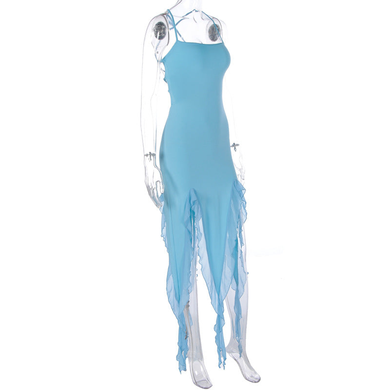Afia Dress - Light Blue