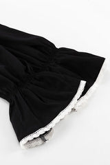Diva Darling Ruffled Charming Flare Sleeve Mini Dress