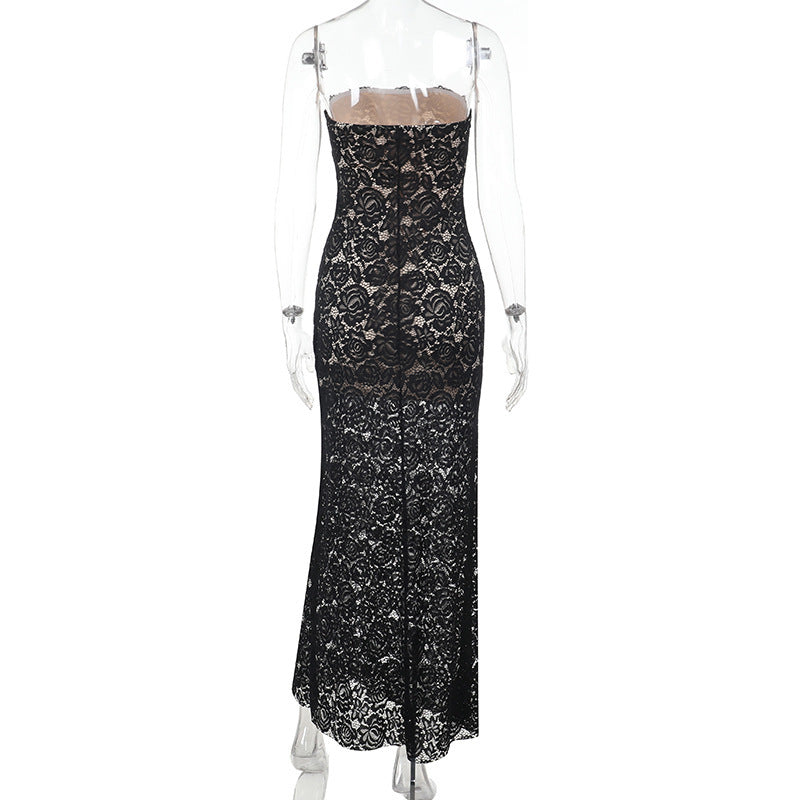 Veloura Maxi Dress-Black