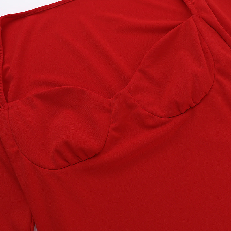 Diva Dress-Red
