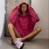 Autumn Casual Letter Print Loose Hoodie