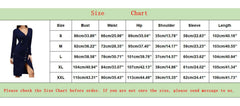 JuliaFashion - Autumn Winter Women Suit Sexy Deep V Neck Slim Hip Split Button Long Sleeved Elegant Office Lady Midi Dress