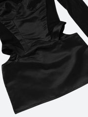 Baddie Cut Out Sheer Mini Dress