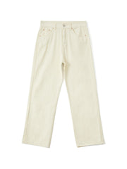 Basic Wash Straight Leg Boyfriend Jeans Boyfriend Jeans