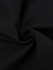 Black Vintage Lace Up Corset Maxi Dress