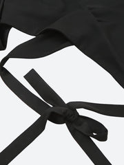 Cyberpunk Hooded Wrap Around Crop Top