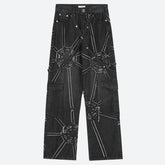 Cyberpunk Patchwork Jeans