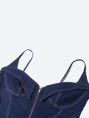 Denim Bodysuit
