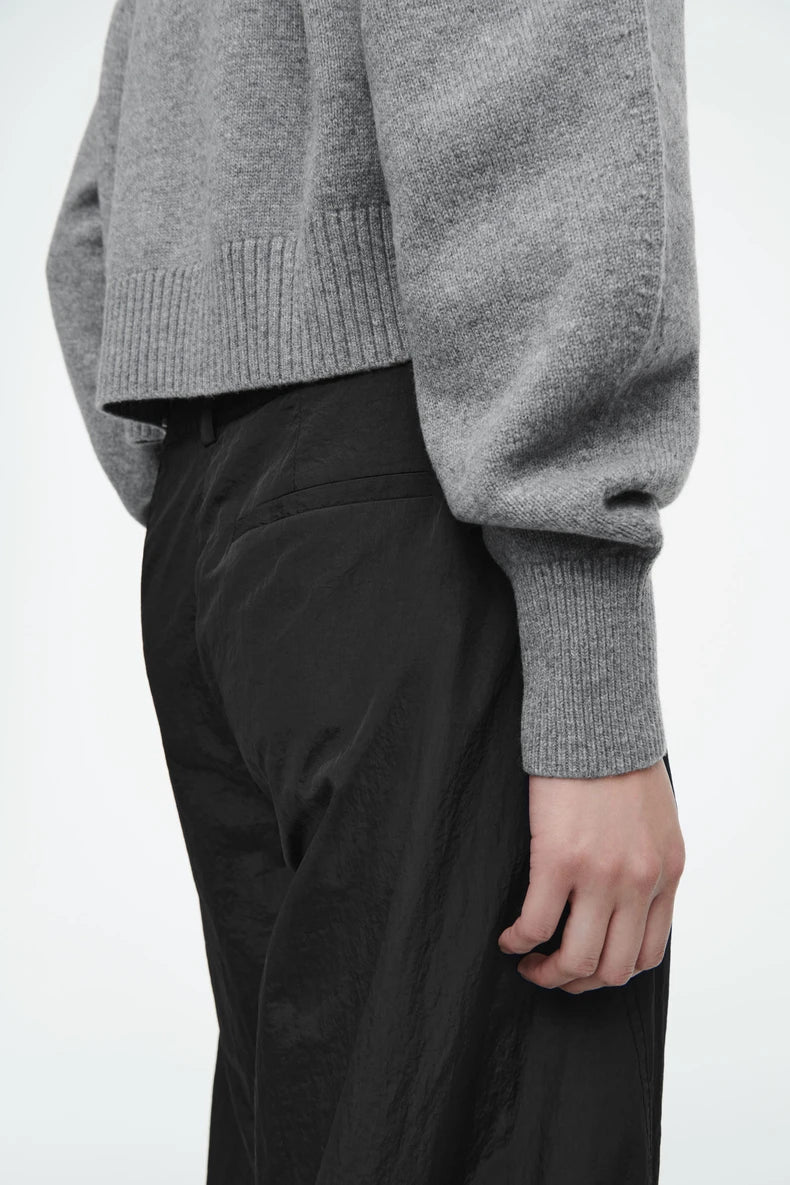 New Style Casual Standard Short Round Neck Long Sleeves Cardigan