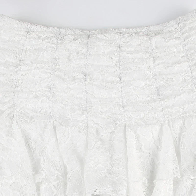 Fairycore Lace Mini Skirt