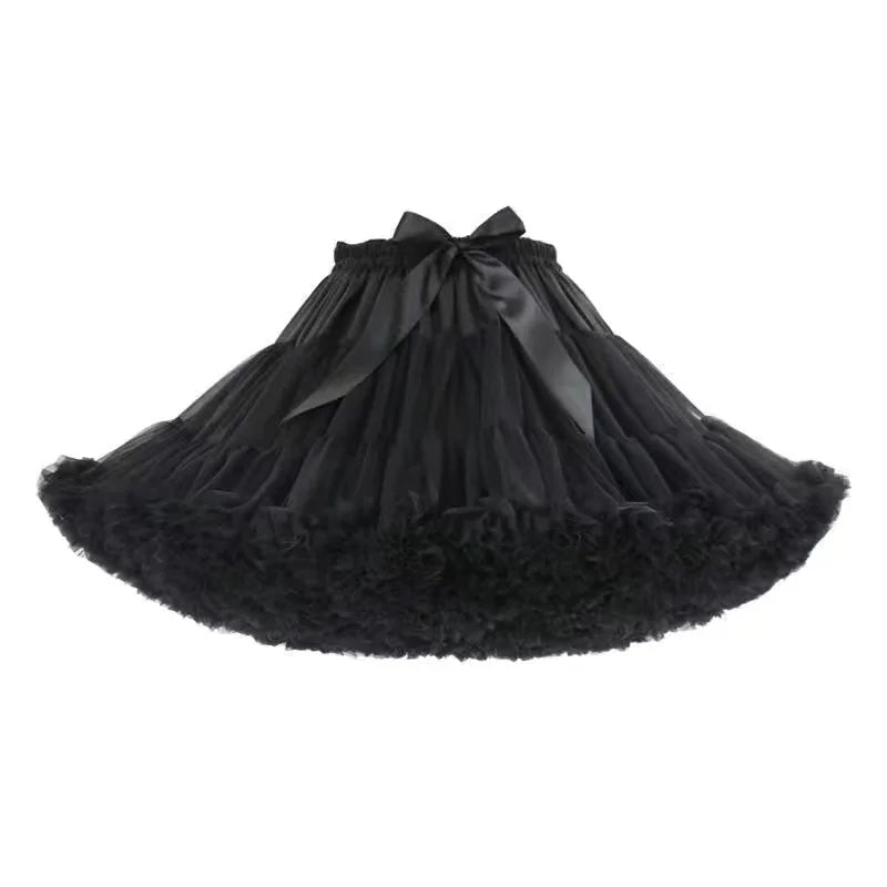 Long Sleeve Lolita Black Puff Sleeve High Waist Vintage Bandage Lace Trim Party Outfit