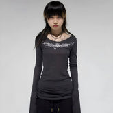 Grunge Barbed Wire Top