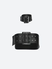 Grunge Belt Crop Top