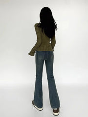 Grunge Slim Fit Sweater