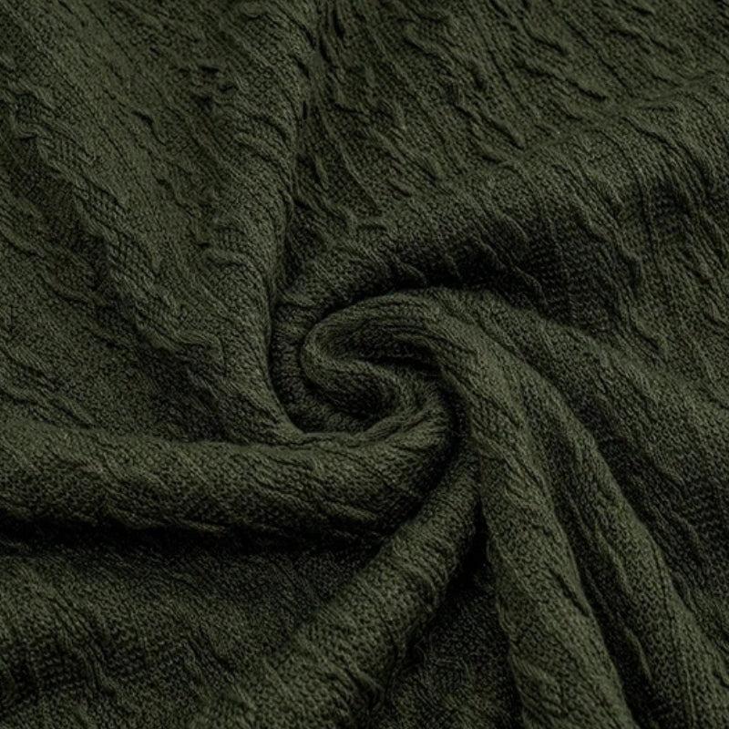 Halter Neck Knitted Mini Dress