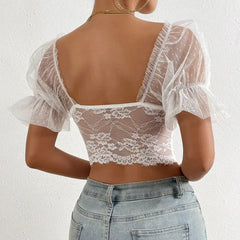 Lace Bustier Top