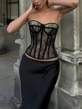 Lace Corset Top