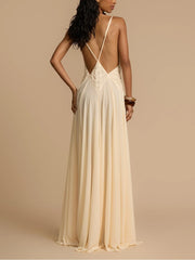Lavinia Plunging V Maxi Dress
