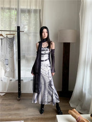 Marble Maxi Dress