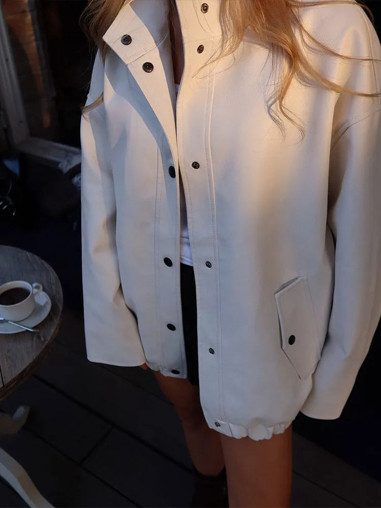 Chic Casual Versatile Fashion Elegant Loose Bomber Jacket