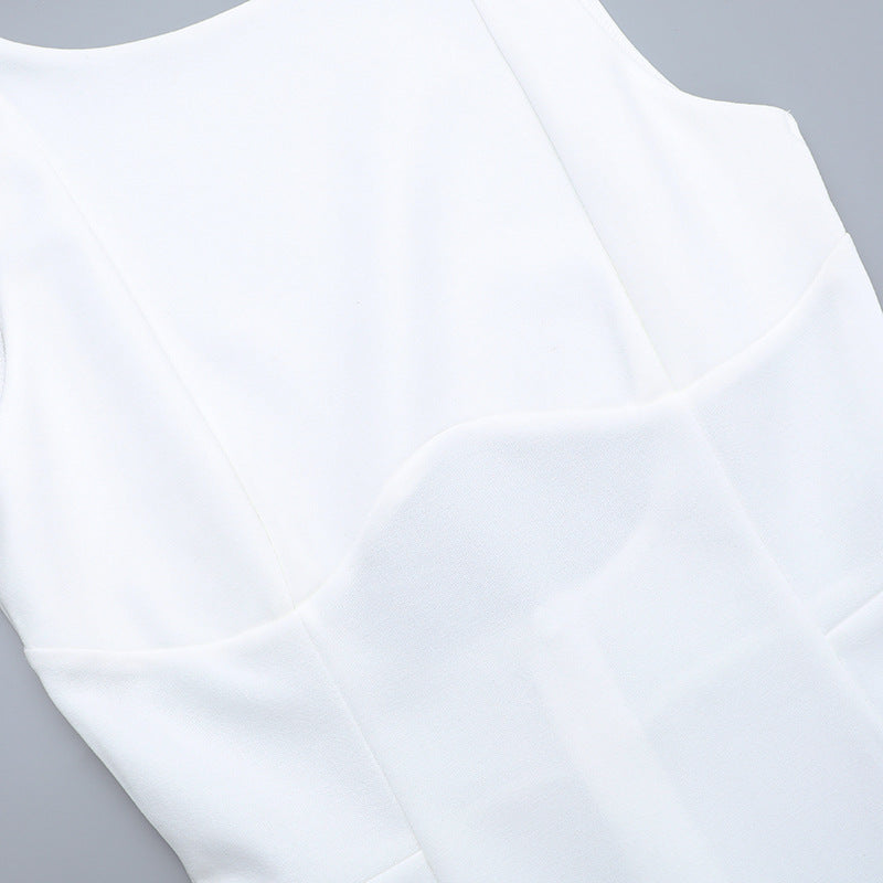 Bodrum Mini Dress - White